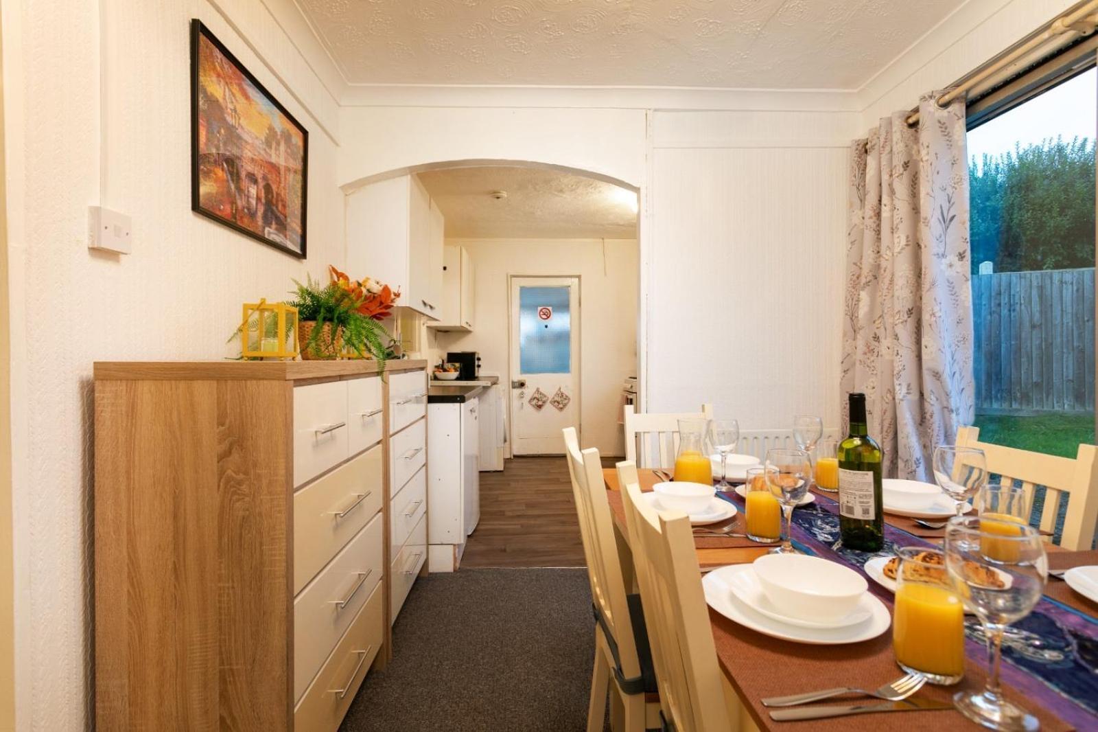 Cozyhome-3Br-5Guest#Netflix#Parking#Garden Nottingham Dış mekan fotoğraf